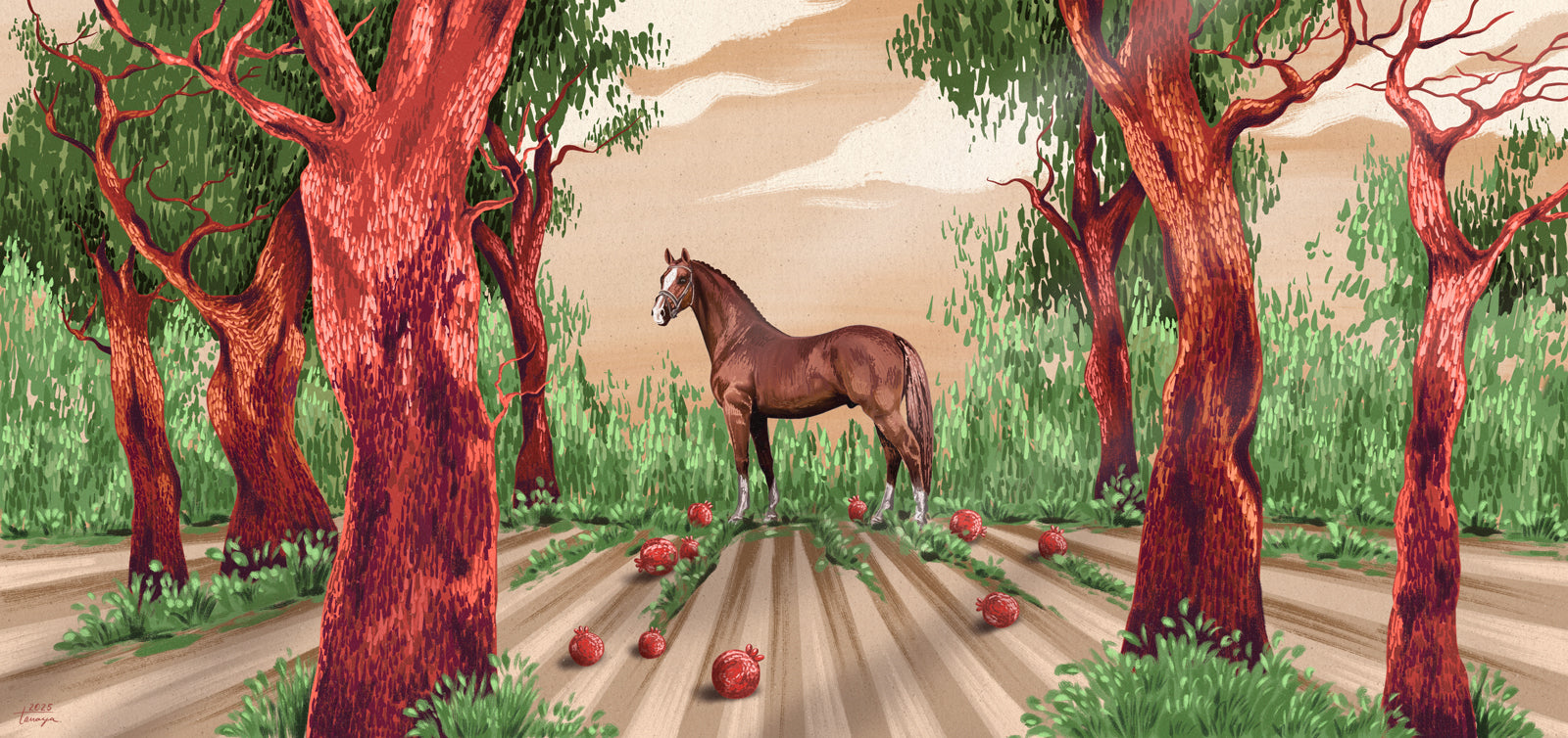 The Horse Who Grew Pomegranates